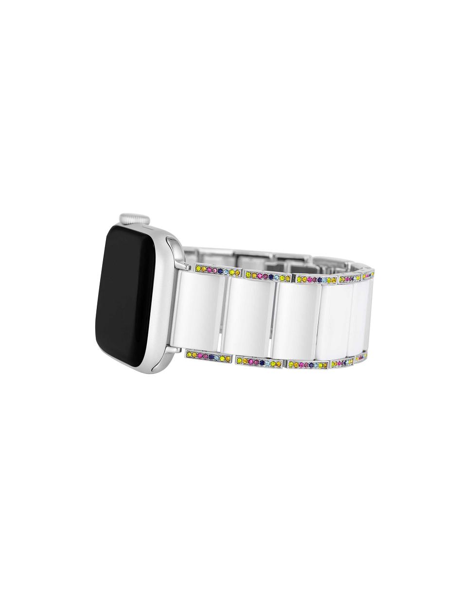 Meilleures ventes Anne Klein Premium Crystals Céramique Bracelet Band for Apple Watch?   | RXW-5401063